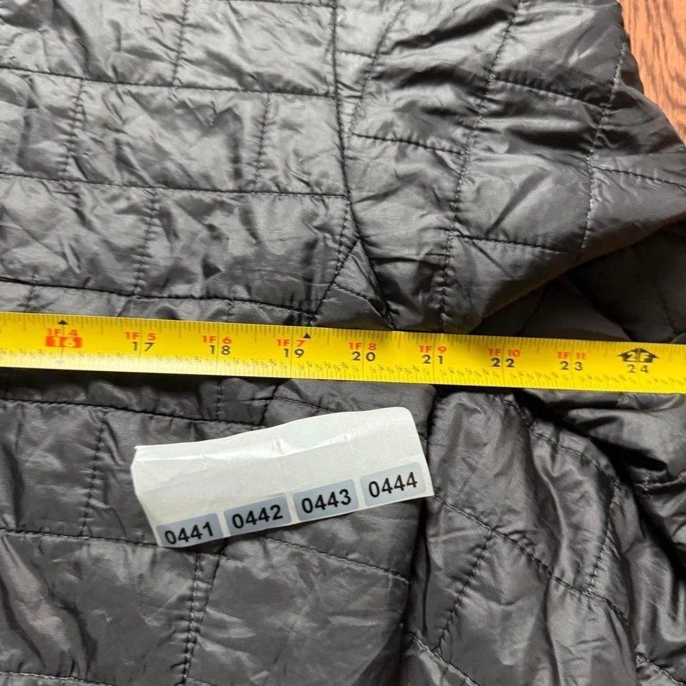 Patagonia Men's Black Nano Puff Insulated Prima Jacket Embroidery Medium